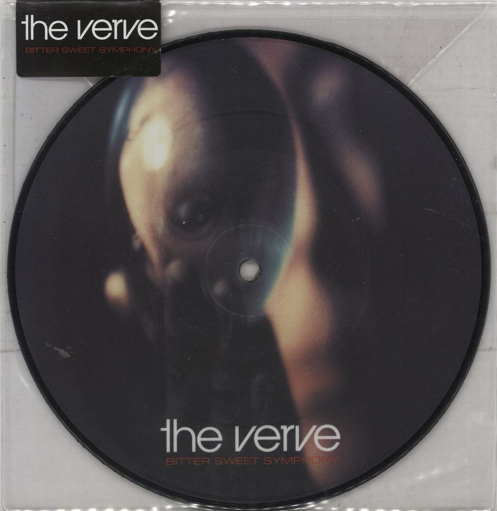 The Verve Bitter Sweet Symphony UK 7" vinyl picture disc (7 inch picture disc single) 0602537540679