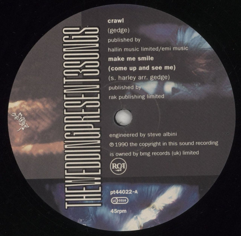 The Wedding Present 3 Songs UK 12" vinyl single (12 inch record / Maxi-single) TWP12SO701226