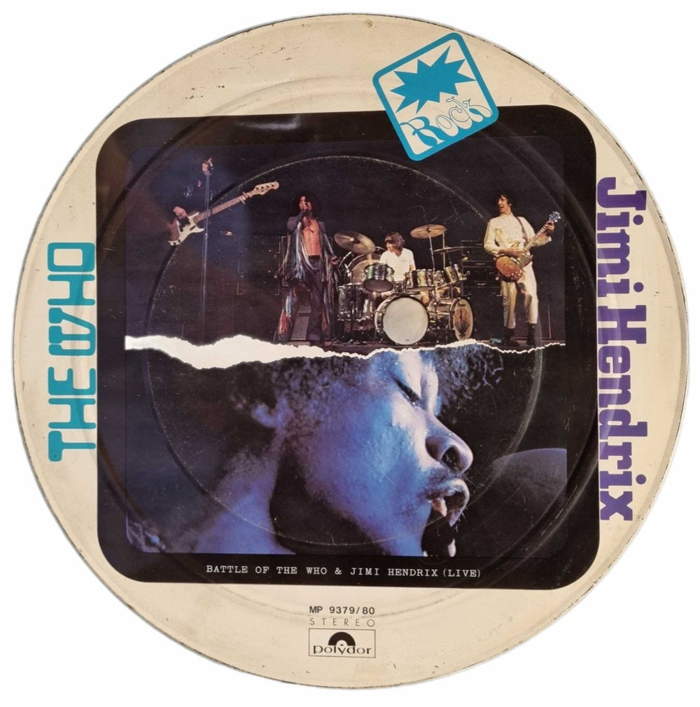 The Who Battle Of The Who & Jimi Hendrix (Live) Japanese 2-LP vinyl record set (Double LP Album) MP9379/80
