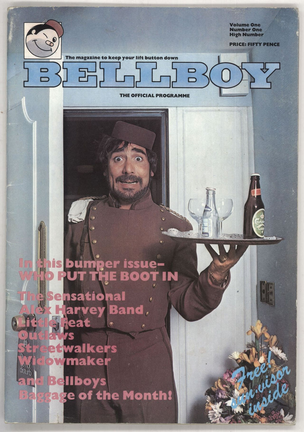 The Who Bellboy - EX UK tour programme TOUR PROGRAMME