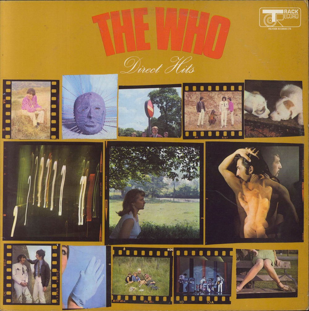 The Who Direct Hits - woc UK vinyl LP album (LP record) 612006