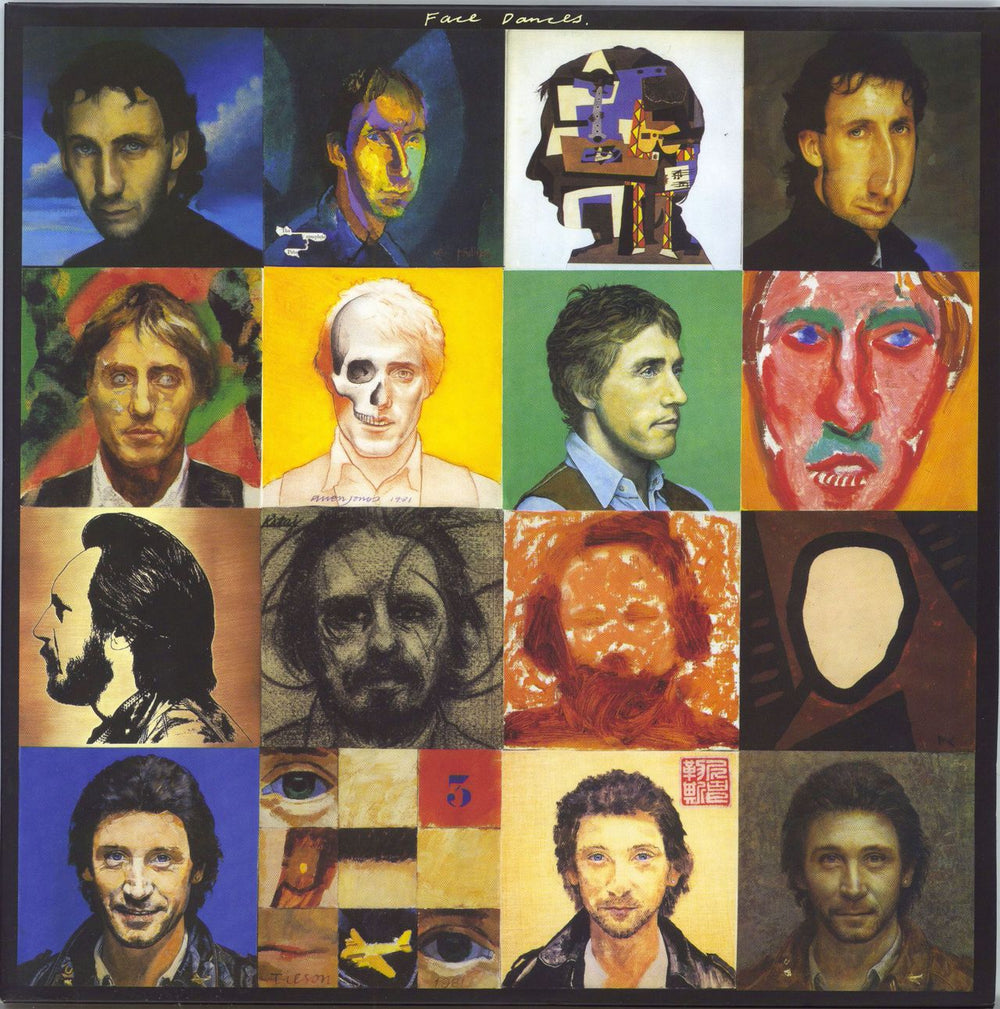 The Who Face Dances UK vinyl LP album (LP record) 3715712