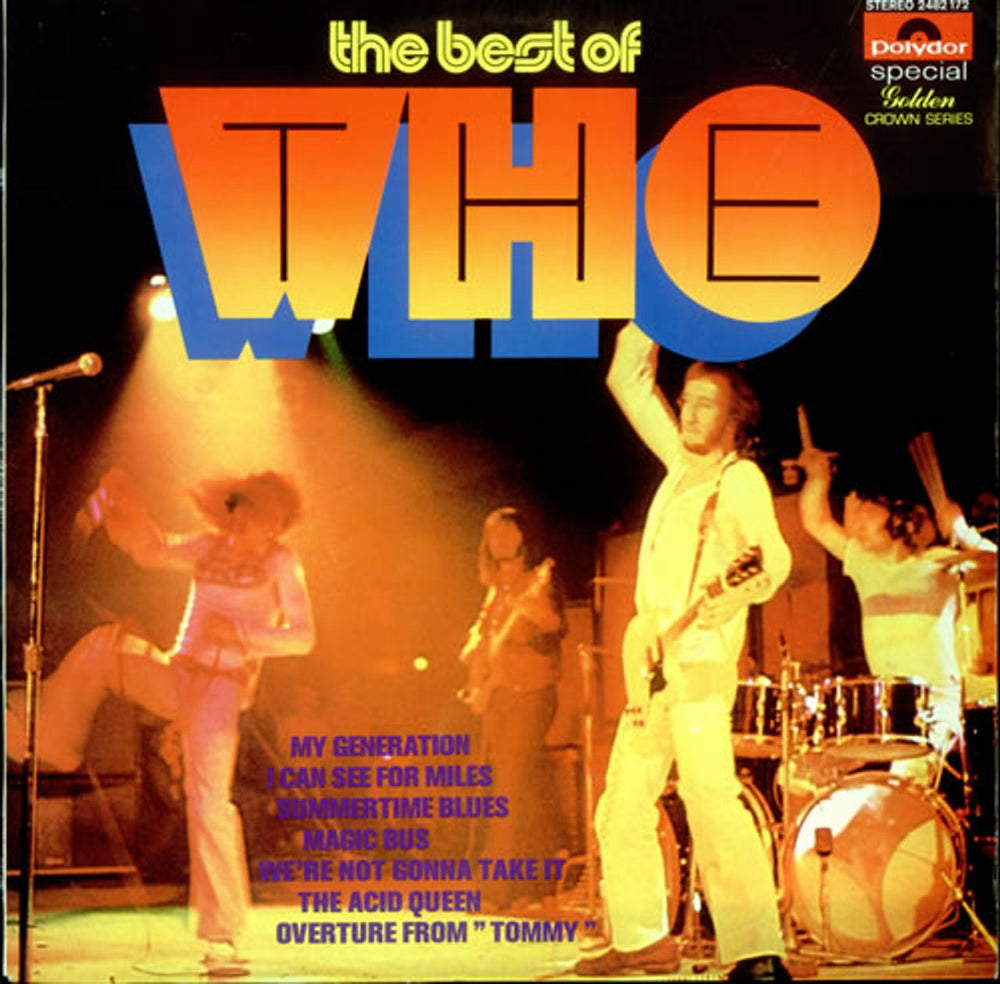 The Who The Best Of The Who Dutch vinyl LP album (LP record) 2482172