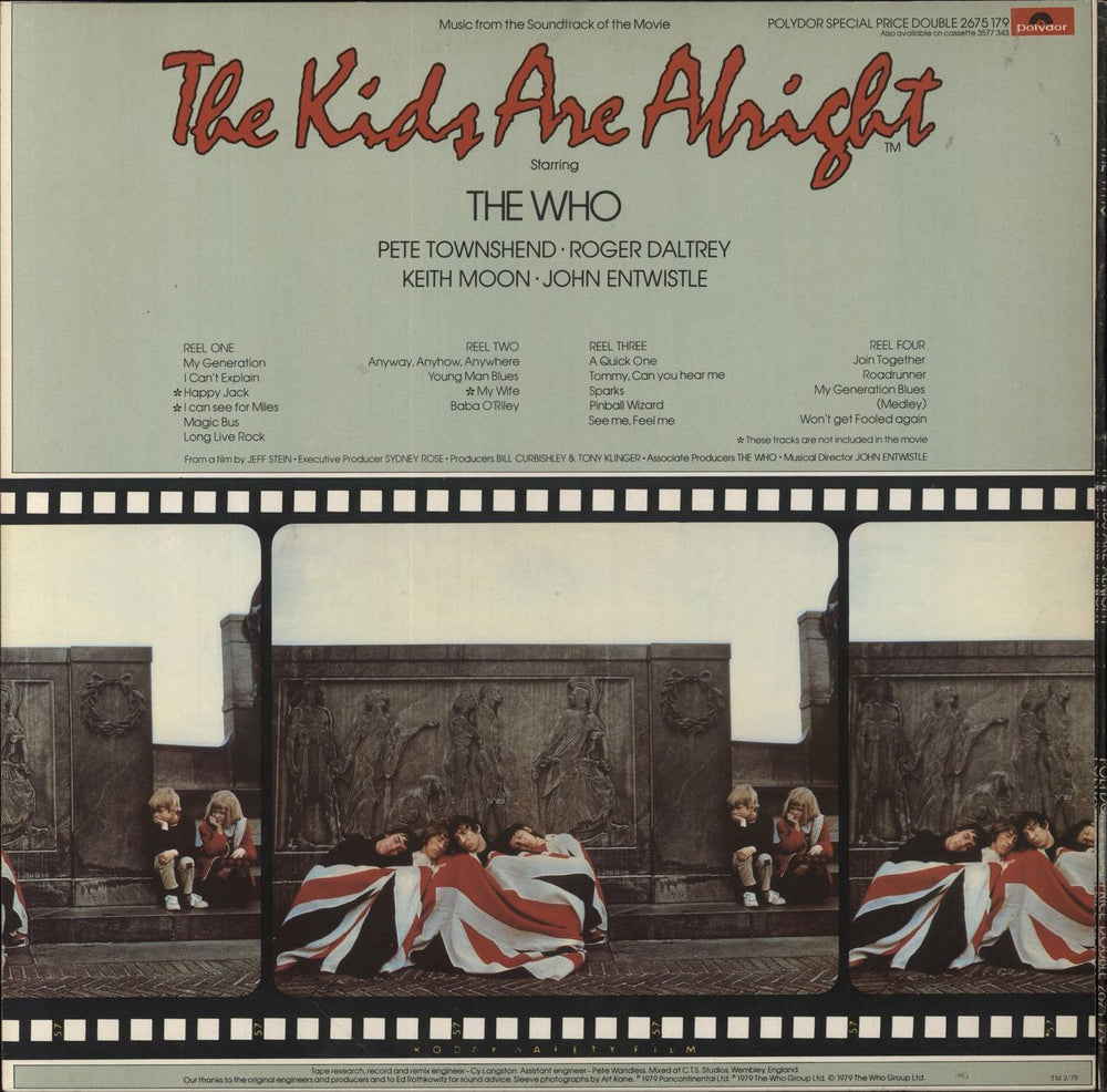 The Who The Kids Are Alright - Complete - EX UK 2-LP vinyl record set (Double LP Album)