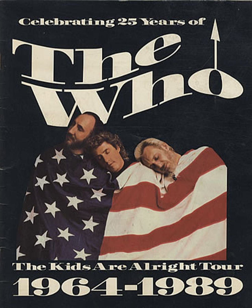 The Who The Kids Are Alright Tour 1964-1989 UK tour programme TOUR PROGRAMME