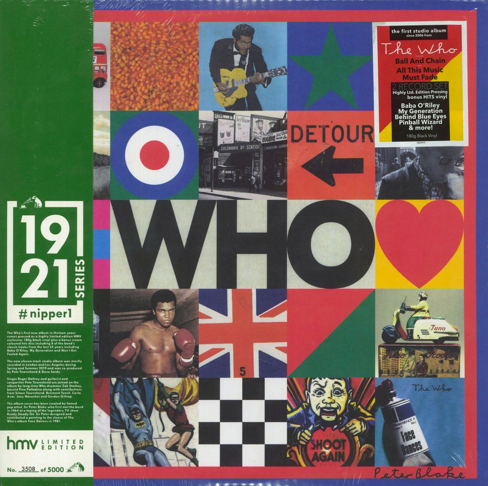 The Who WHO - 180gm - Sealed UK 2-LP vinyl record set (Double LP Album) 0824975