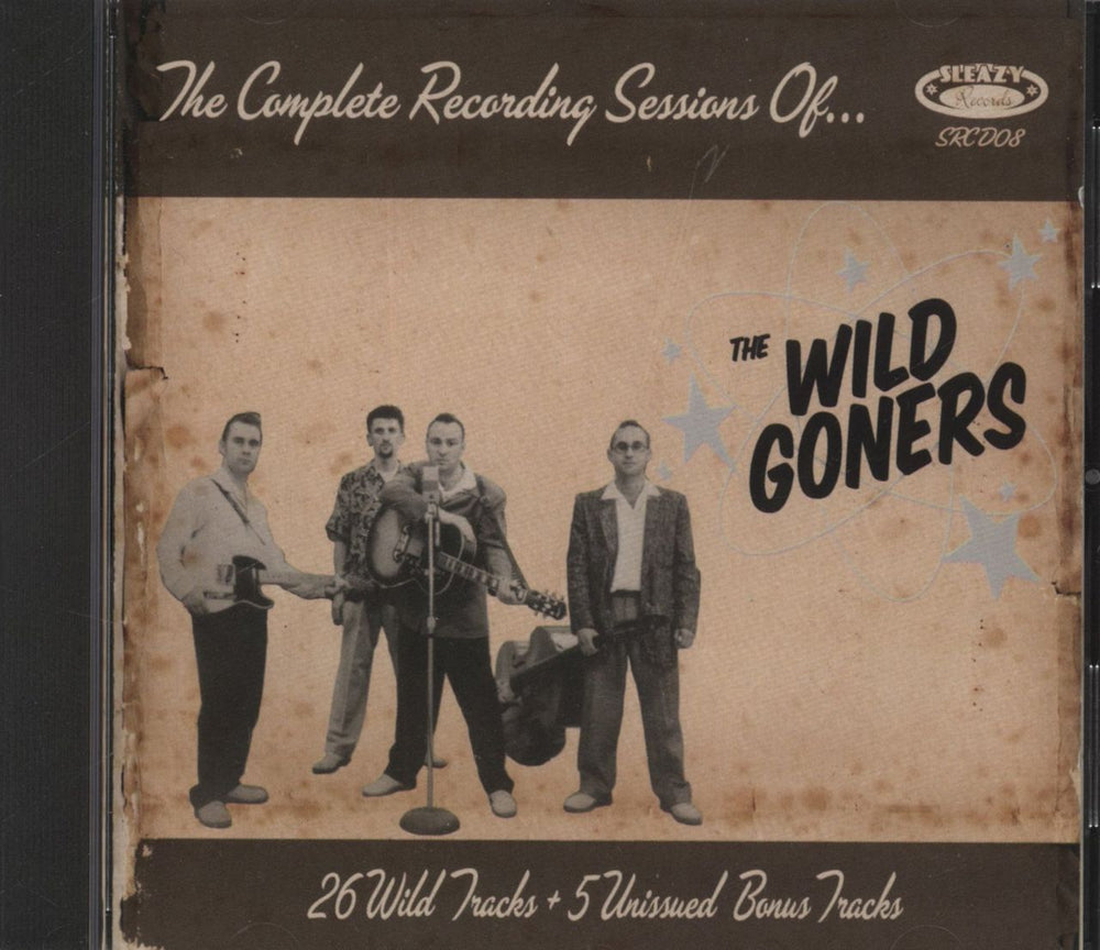 The Wild Goners The Complete Recording Sessions Of...The Wild Goners Spanish CD album (CDLP) SRCD08