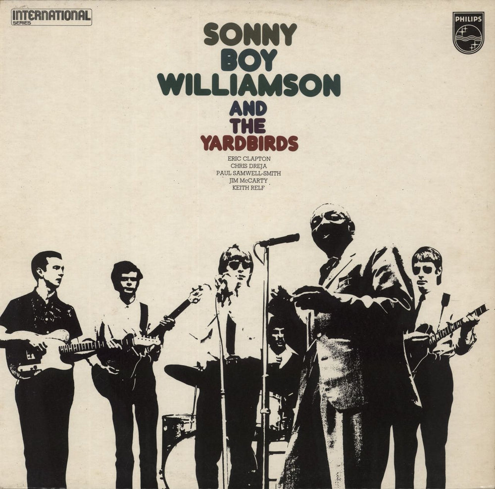 The Yardbirds Sonny Boy Williamson & The Yardbirds UK vinyl LP album (LP record) 6435011