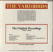The Yardbirds The Original Recordings 1963-1968 German vinyl LP album (LP record)