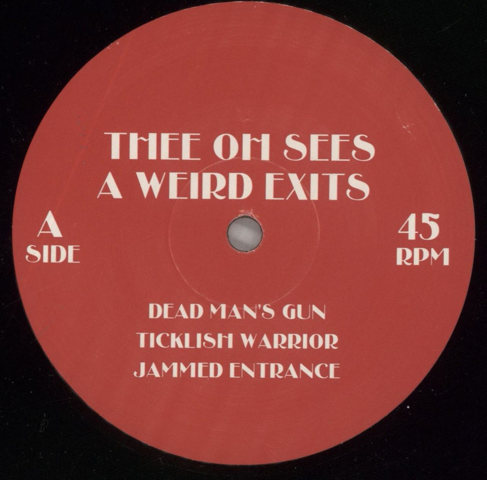 Thee Oh Sees A Weird Exits US 2-LP vinyl record set (Double LP Album) YK72LAW716134