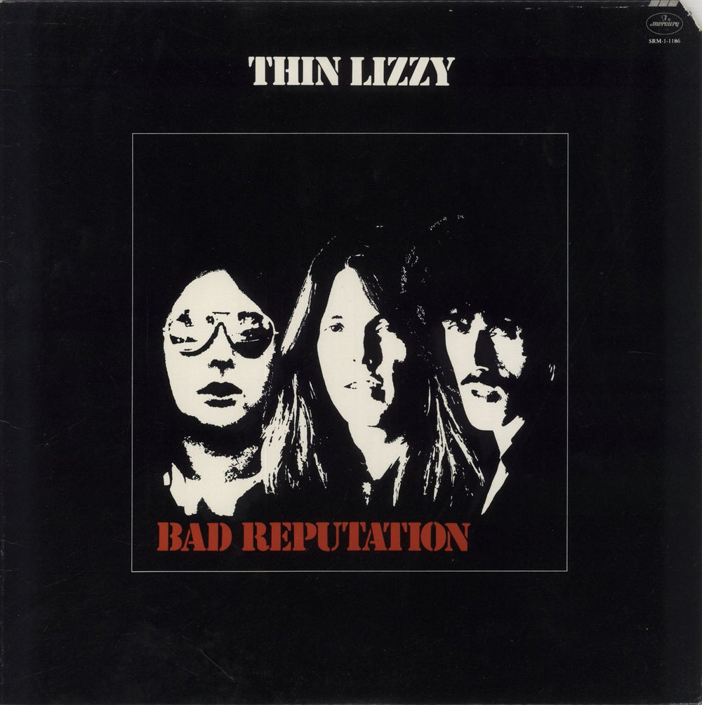 Thin Lizzy Bad Reputation - Deletion Cut US vinyl LP album (LP record) SRM-1-1186