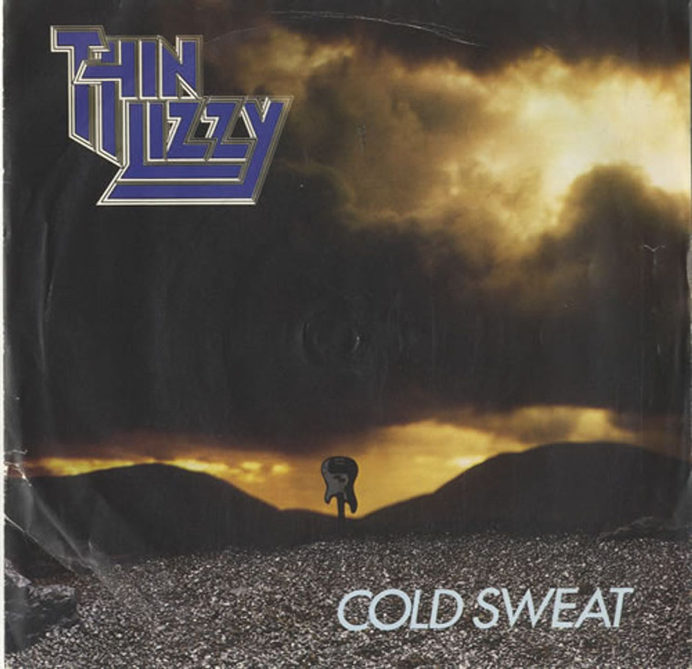 Thin Lizzy Cold Sweat - P/S UK 7" vinyl single (7 inch record / 45) LIZZY11