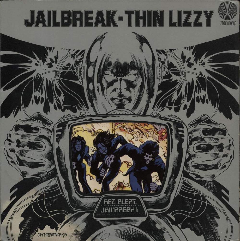 Thin Lizzy Jailbreak - EX UK vinyl LP album (LP record) ACBR252