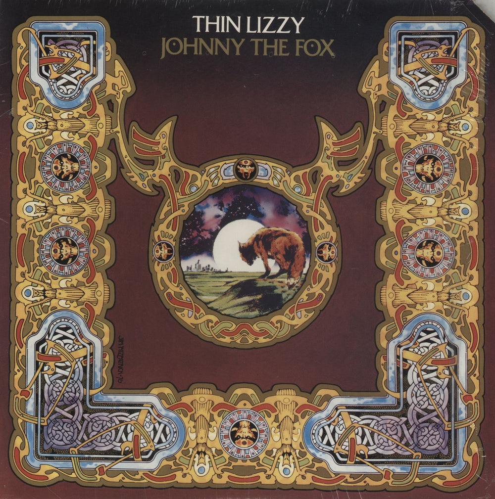 Thin Lizzy Johnny The Fox US vinyl LP album (LP record) SRM-1-1119
