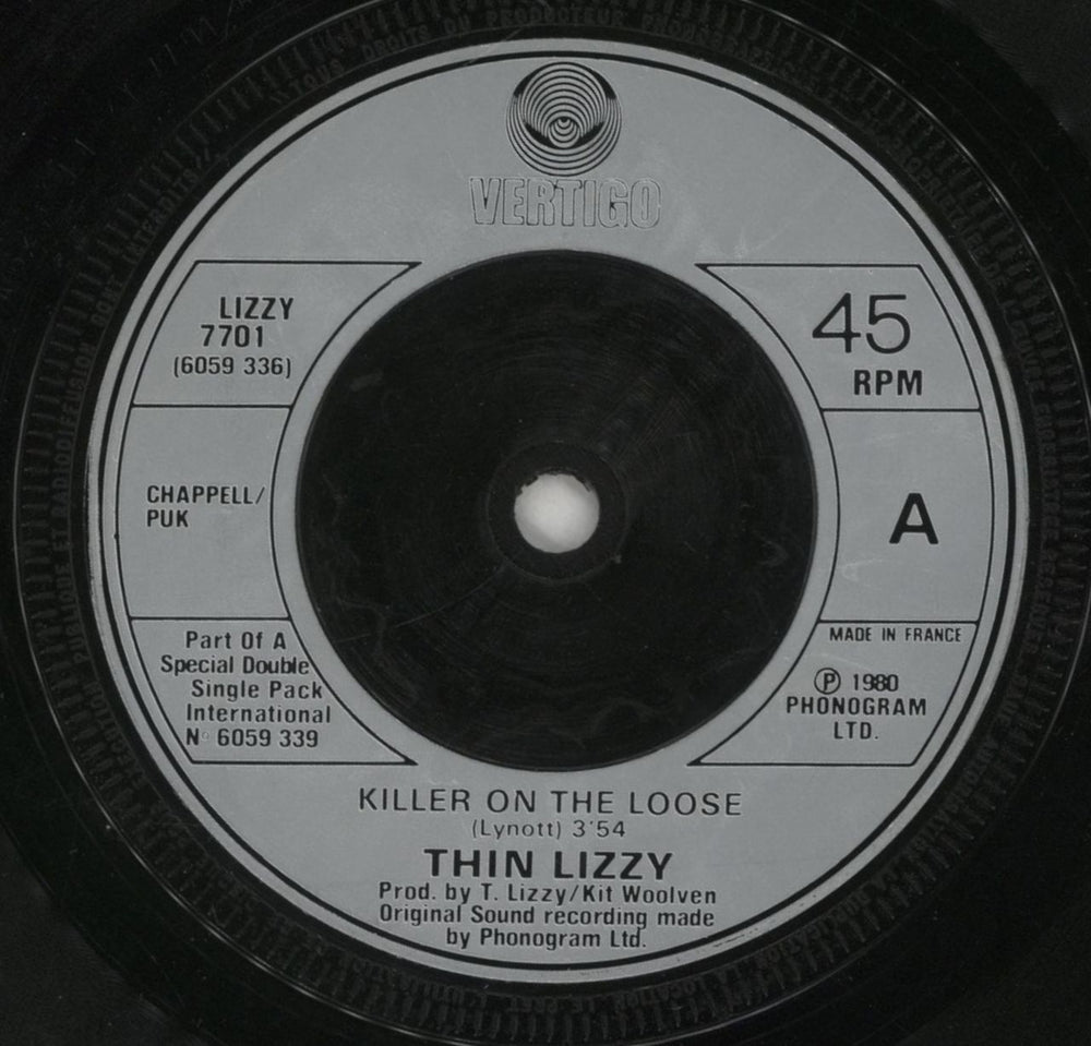 Thin Lizzy Killer On The Loose - Double Pack UK 7" vinyl single (7 inch record / 45) THI07KI49912