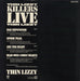 Thin Lizzy Killers Live EP - VG UK 12" vinyl single (12 inch record / Maxi-single)