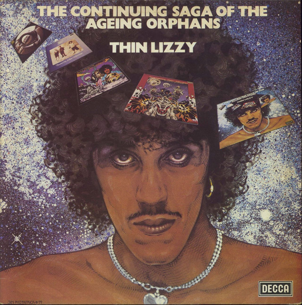 Thin Lizzy The Continuing Saga Of The Ageing Orphans UK vinyl LP album (LP record) SKL5298