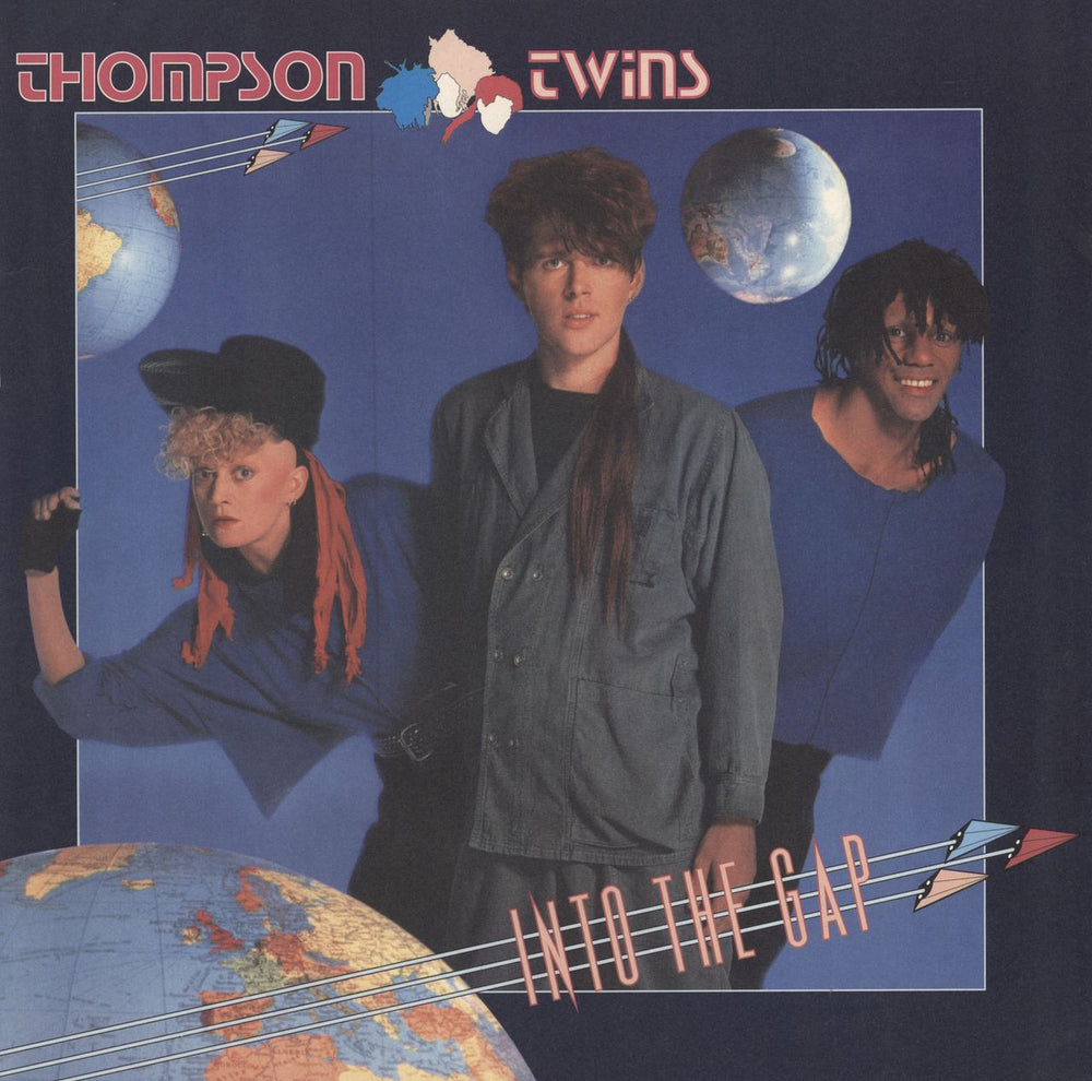 Thompson Twins Into The Gap - 180gm Blue Vinyl UK vinyl LP album (LP record) VIN180LP103