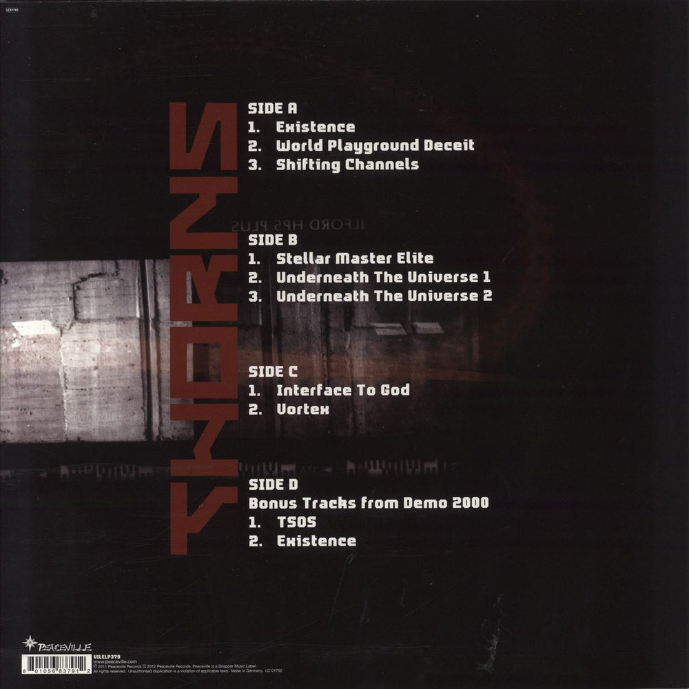 Thorns Thorns - 180g UK 2-LP vinyl record set (Double LP Album) 801056837912