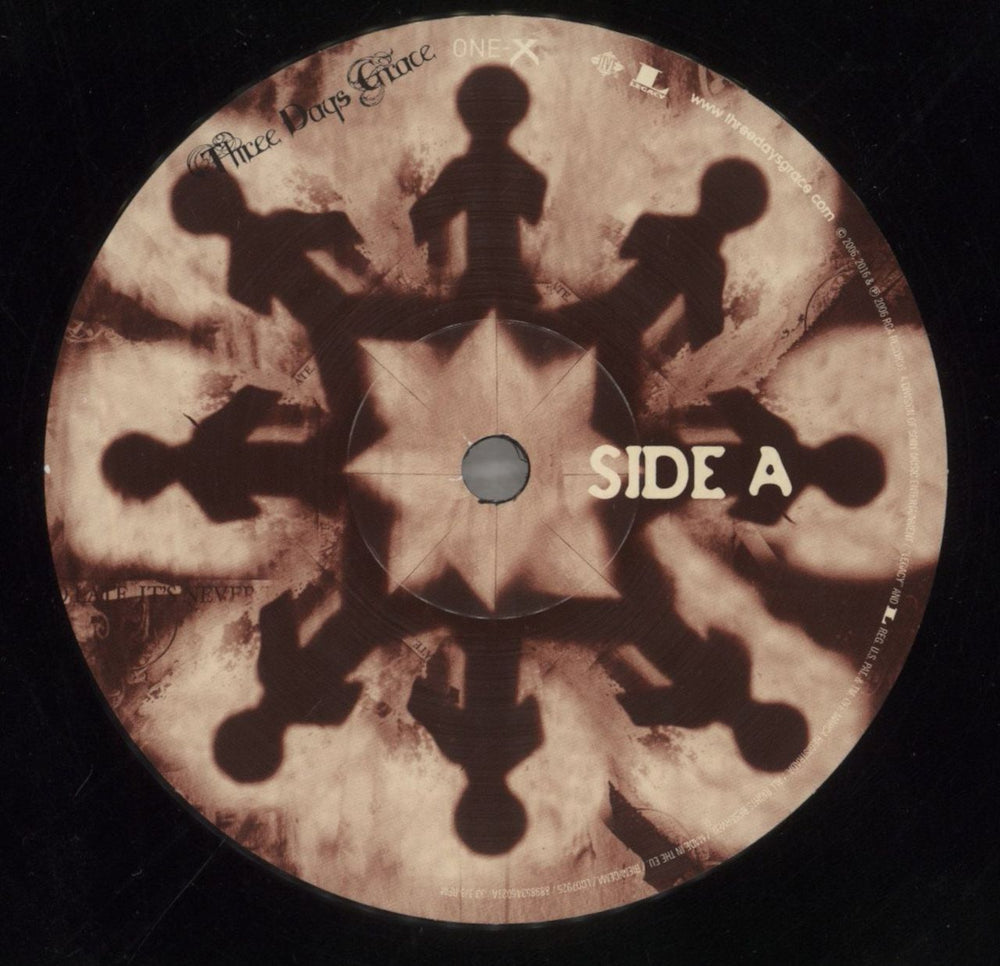 Three Days Grace One-X US vinyl LP album (LP record) T6LLPON859730