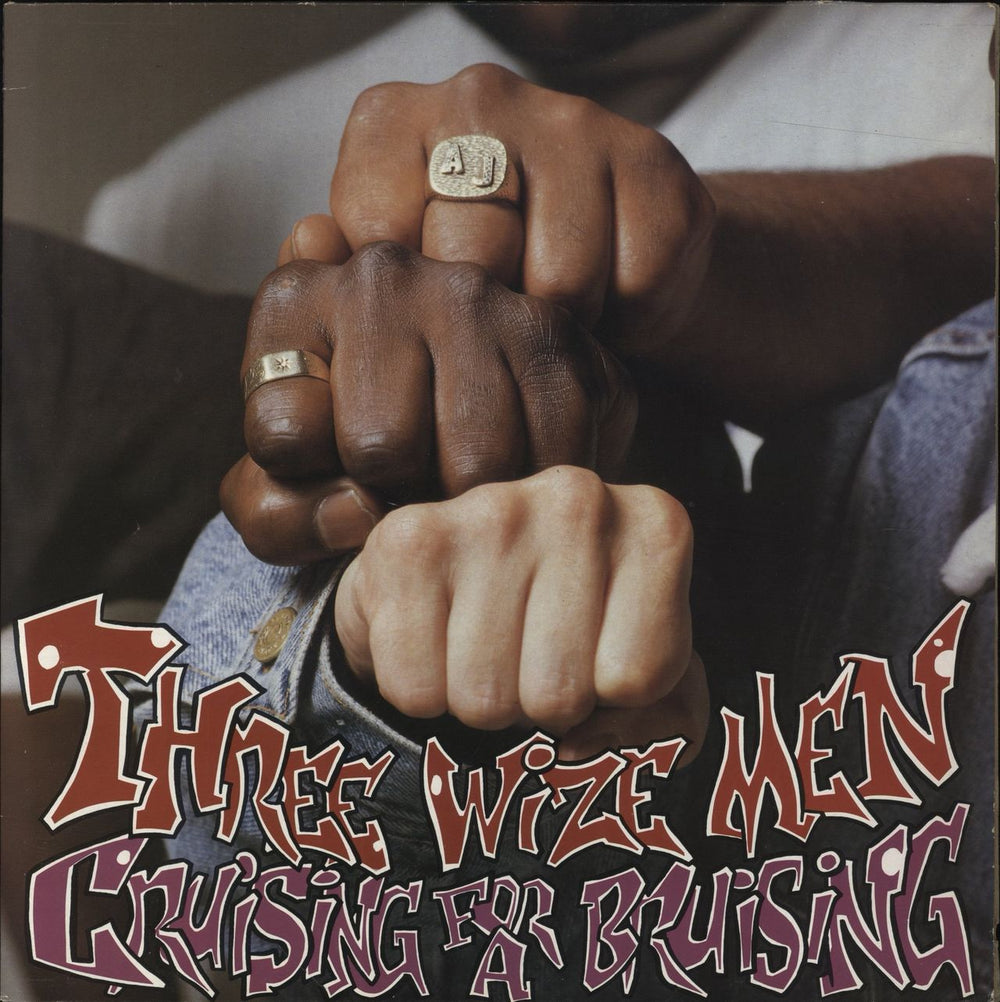 Three Wize Men Cruising For A Bruising UK 12" vinyl single (12 inch record / Maxi-single) LEFT19T