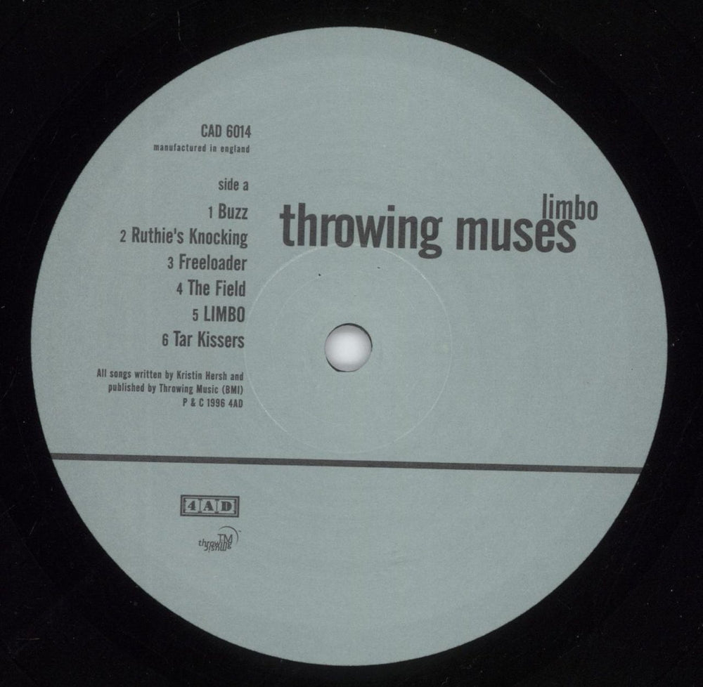 Throwing Muses Limbo - EX UK vinyl LP album (LP record) THRLPLI879939