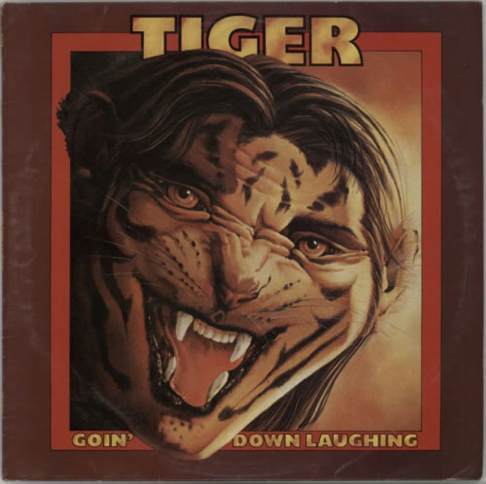 Tiger (70s) Goin' Down Laughing - Factory Sample UK vinyl LP album (LP record) EMC3153