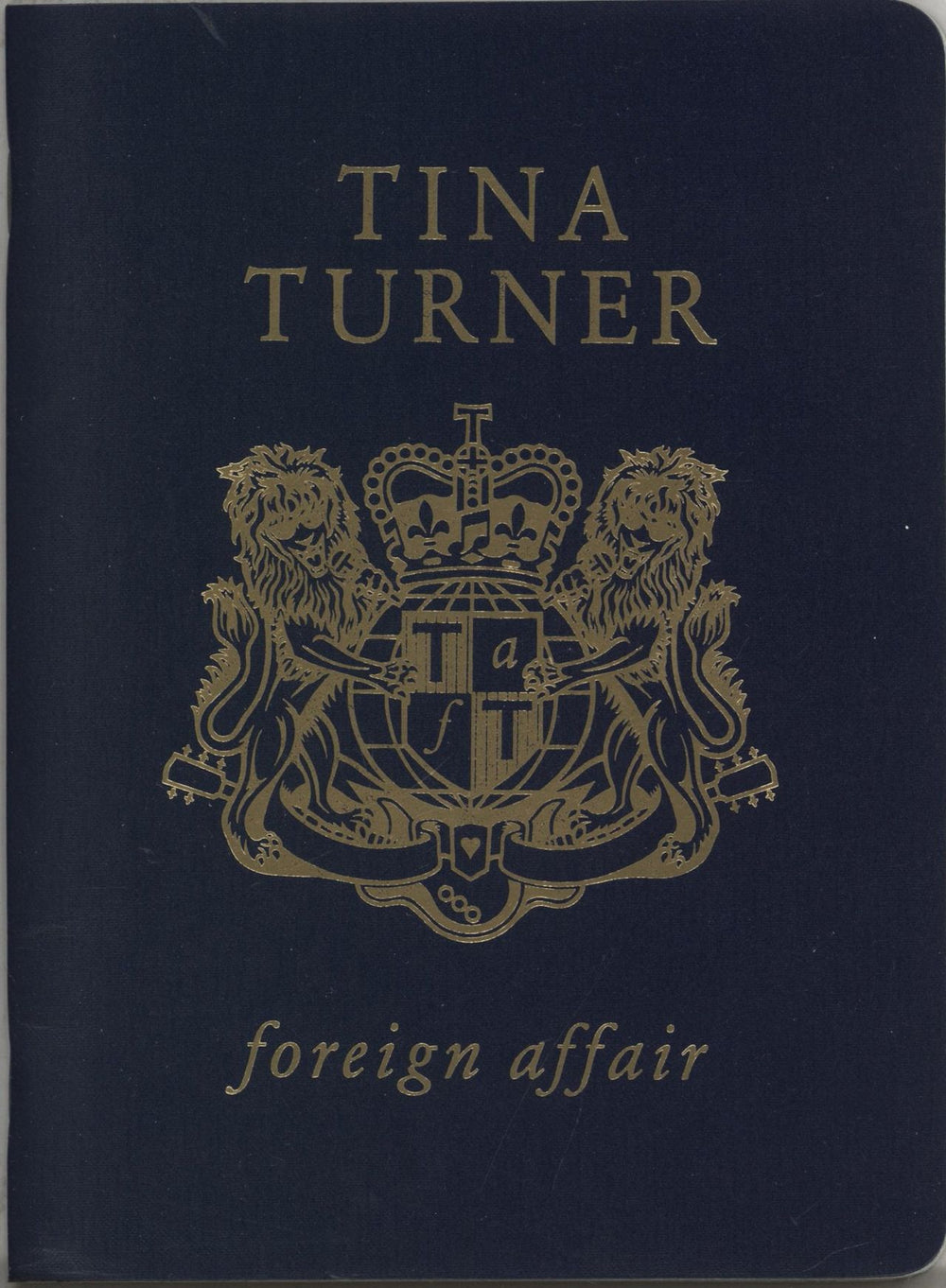 Tina Turner Foreign Affair - Passport Pack US CD album (CDLP) 93129-2