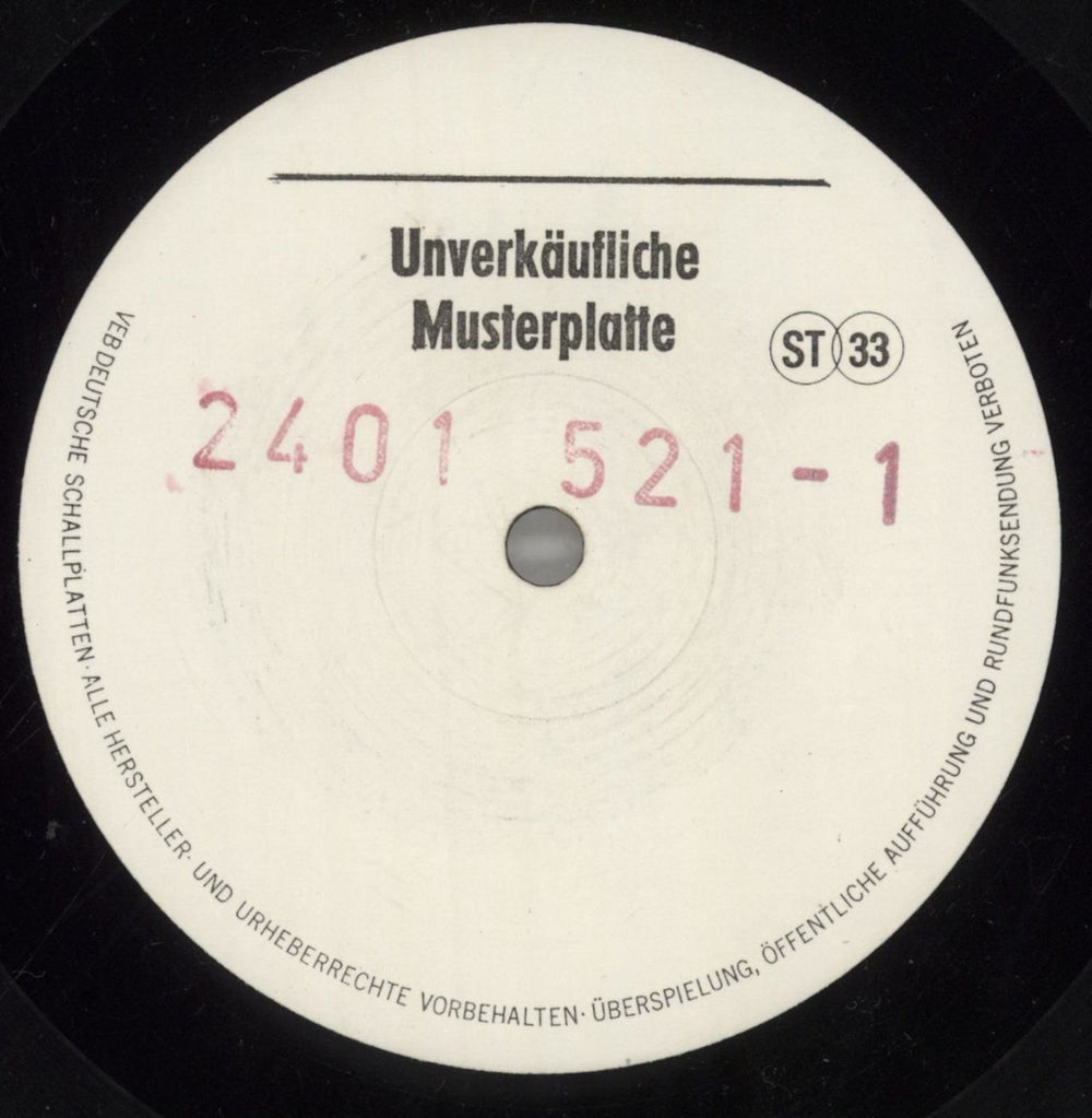 Tina Turner Private Dancer - White Label Test Pressing German vinyl LP album (LP record) TURLPPR857935