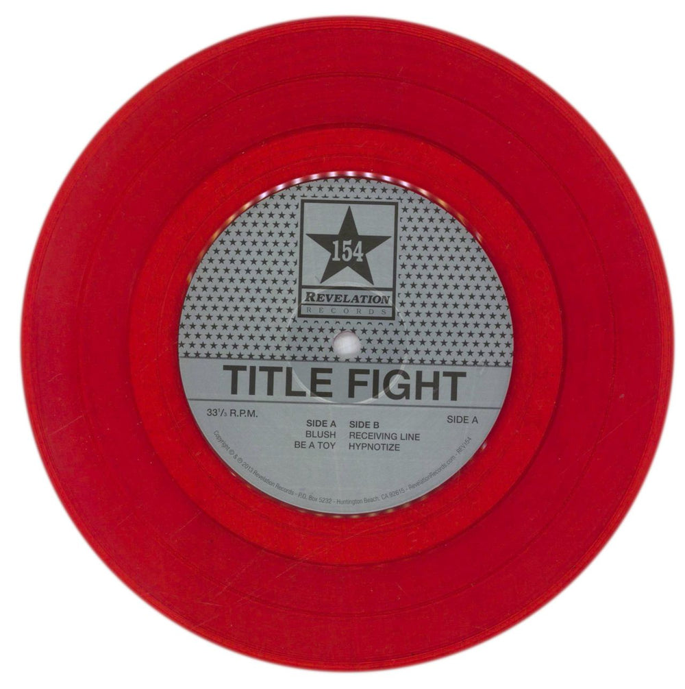 Title Fight Spring Songs US 7" vinyl single (7 inch record / 45) VZS07SP841957