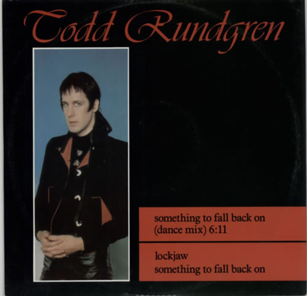 Todd Rundgren Something To Fall Back On UK 12" vinyl single (12 inch record / Maxi-single) W8862T