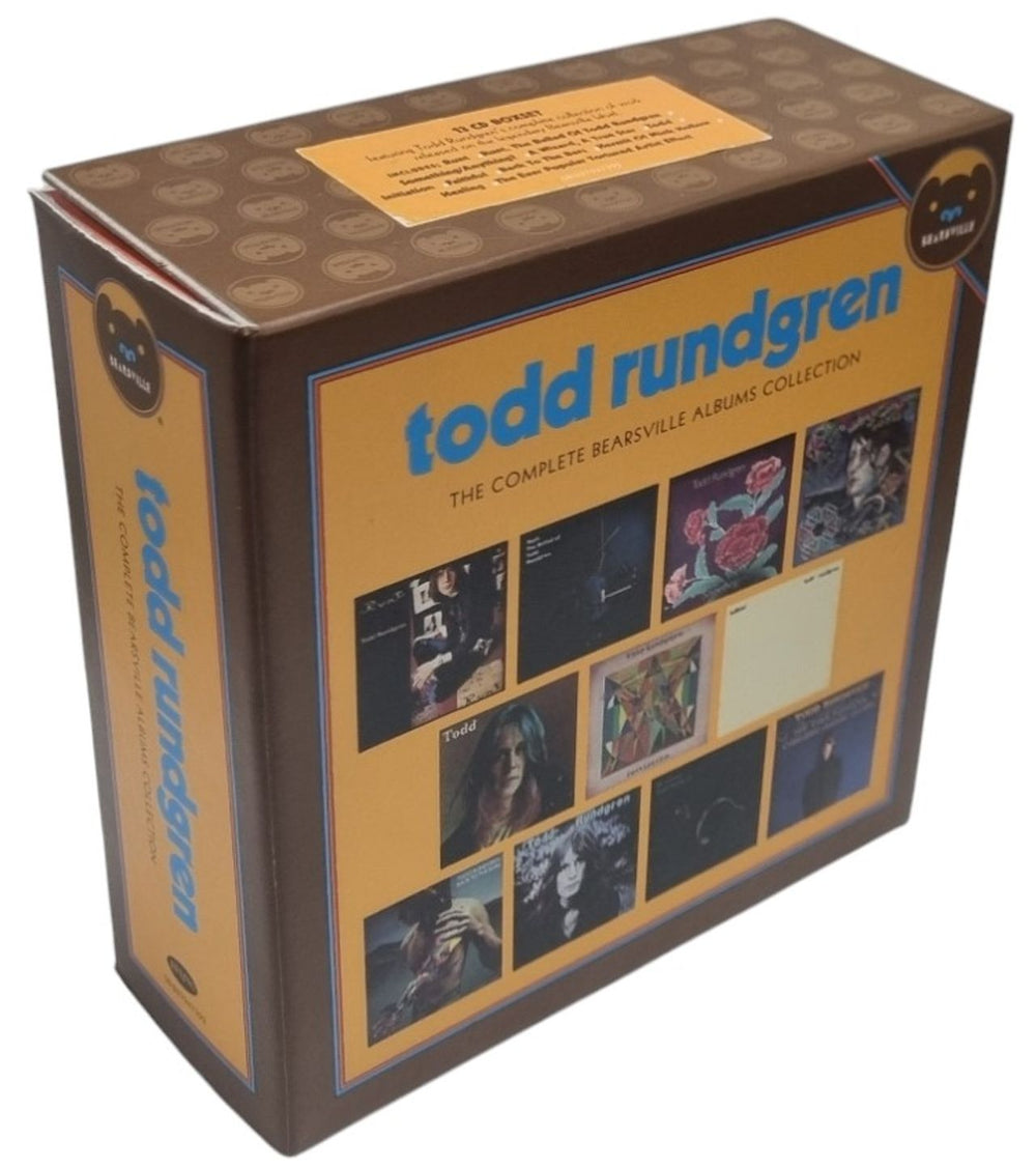 Todd Rundgren The Complete Bearsville Albums Collection UK CD Album Box Set 081227947392