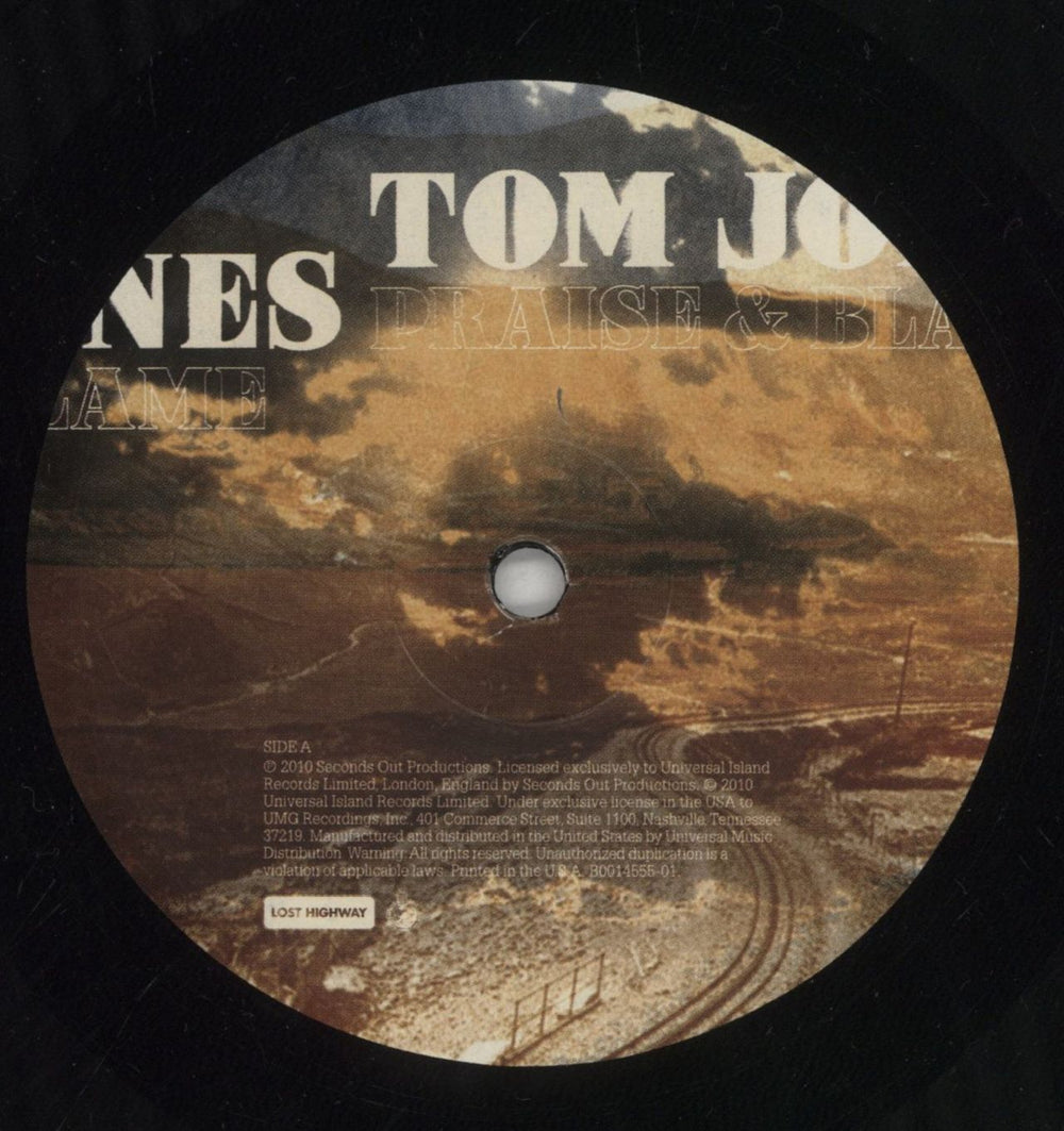 Tom Jones Praise & Blame US vinyl LP album (LP record) TJOLPPR861726