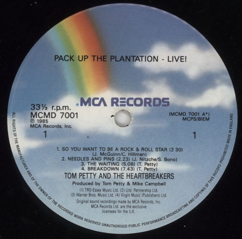 Tom Petty & The Heartbreakers Pack Up The Plantation UK 2-LP vinyl record set (Double LP Album) PET2LPA780444