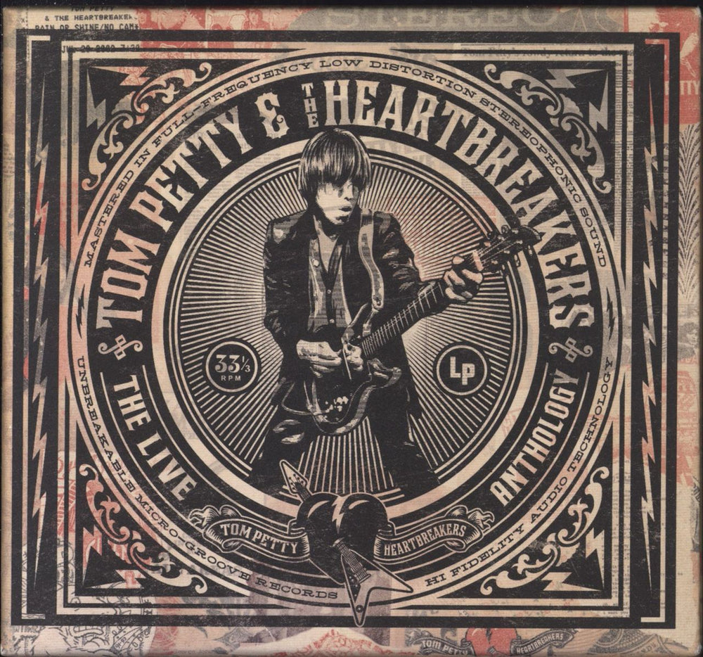Tom Petty & The Heartbreakers The Live Anthology US 4-CD album set 512765-2