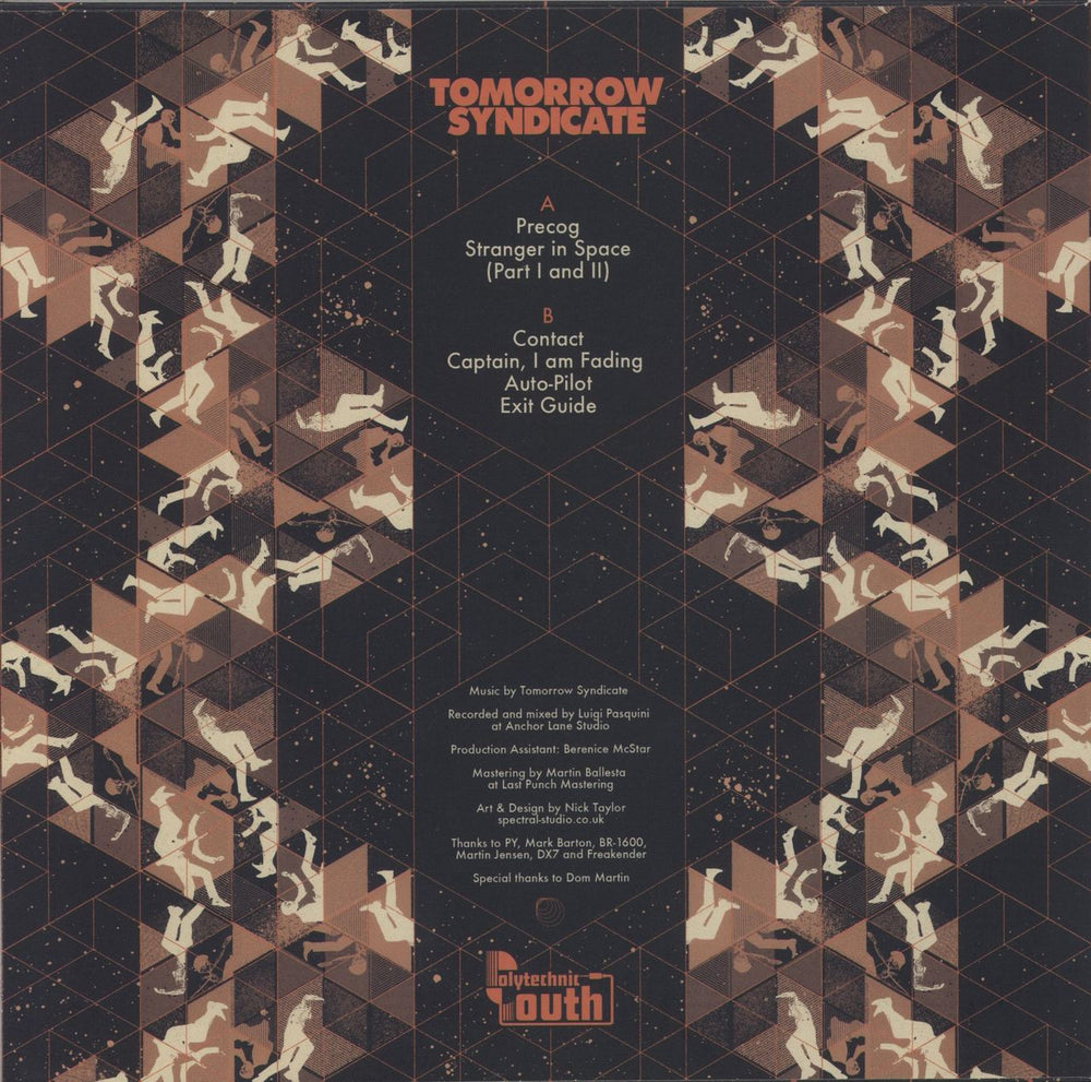 Tomorrow Syndicate Citizen Input + Autographed Poster UK 10" vinyl single (10 inch record)