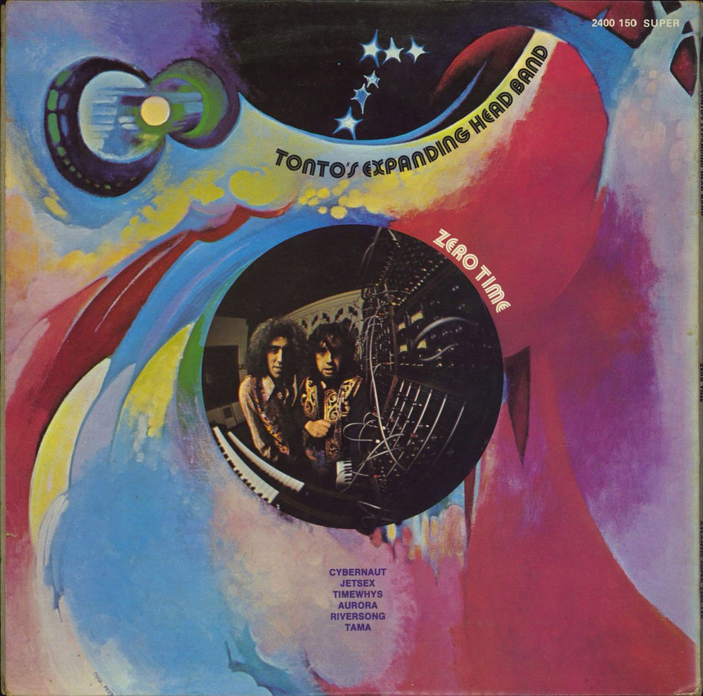 Tonto's Expanding Head Band Zero Time - 1st + Inner UK vinyl LP album (LP record)
