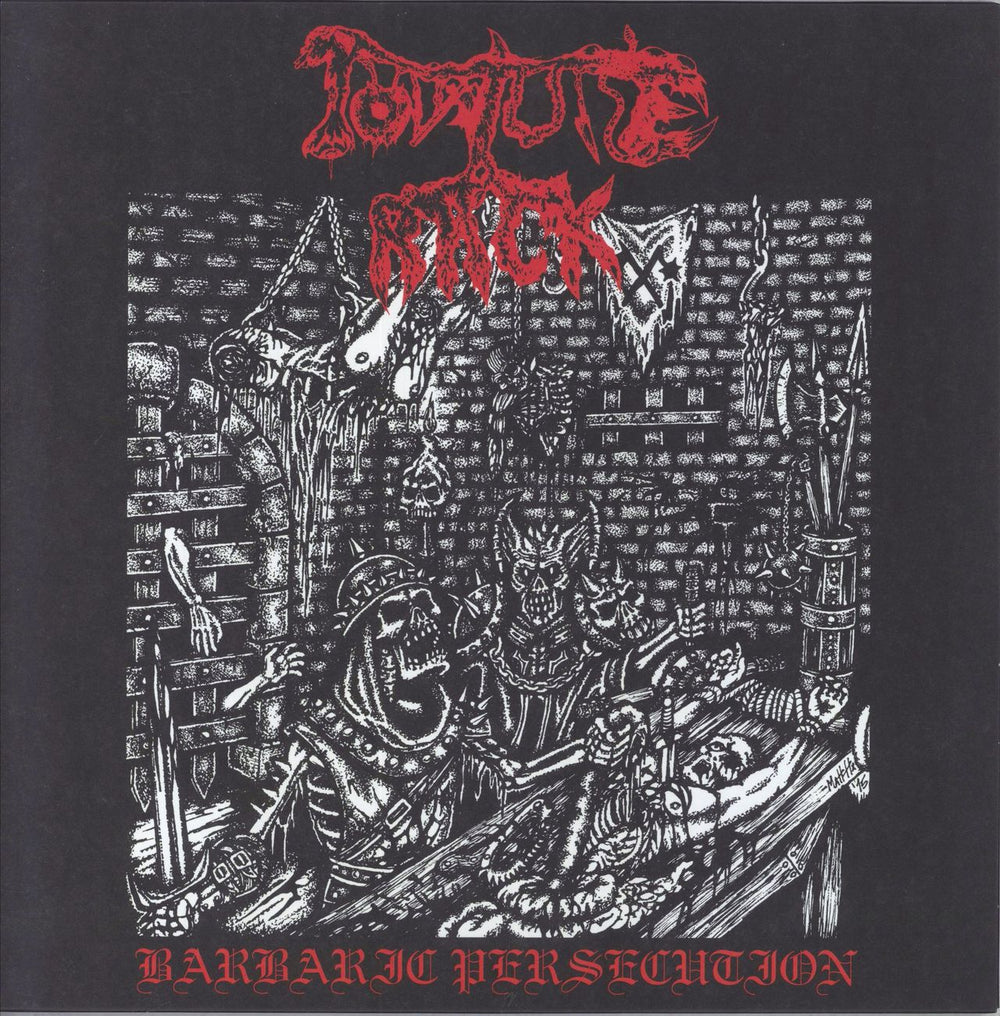 Torture Rack Barbaric Persecution Danish vinyl LP album (LP record) ERP101