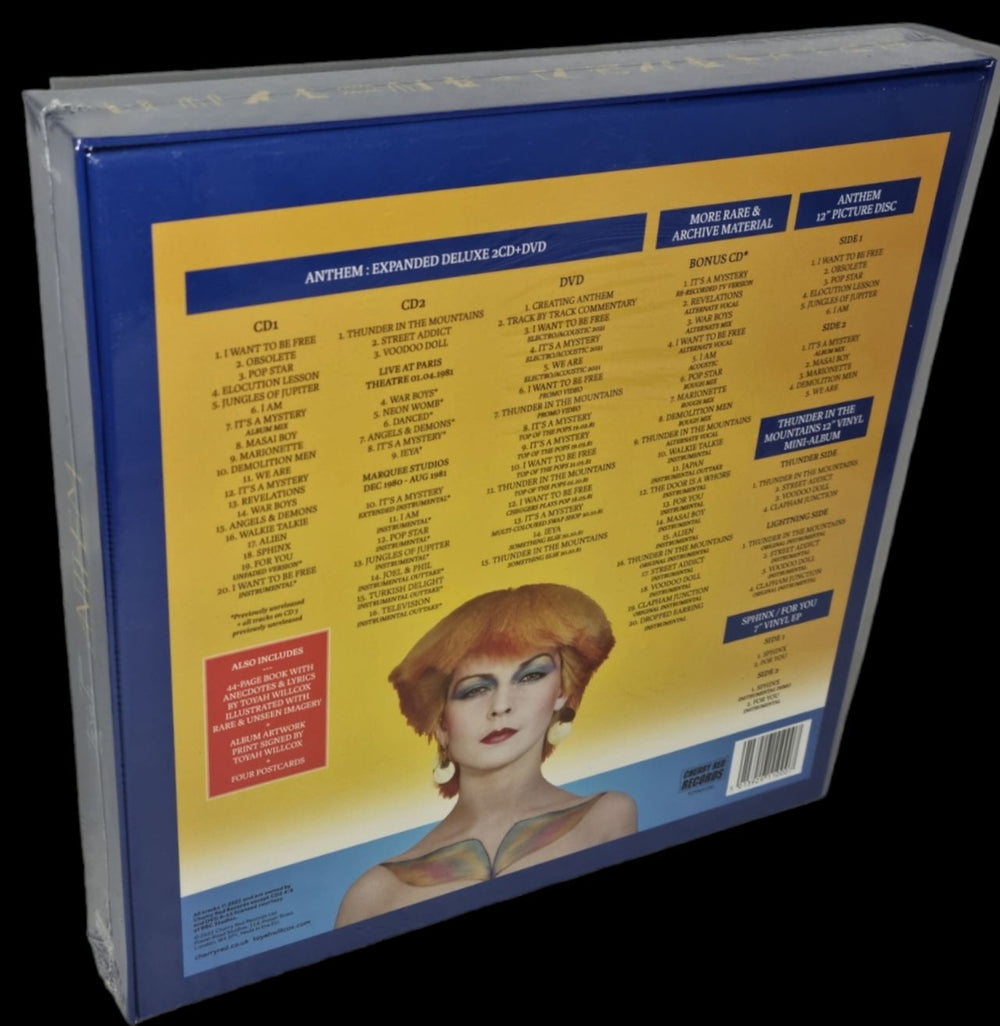 Toyah Anthem - Super Deluxe Box Set - Autographed UK box set TYHBXAN801479