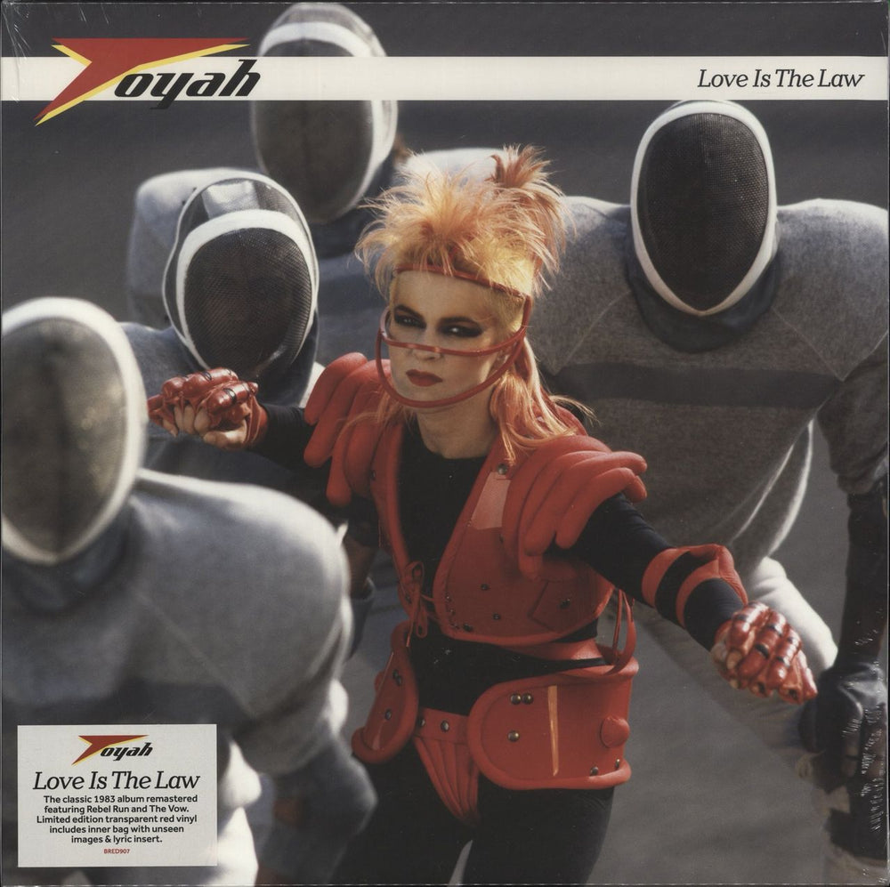 Toyah Love Is The Law - Red Vinyl - Sealed UK vinyl LP album (LP record) BRED907