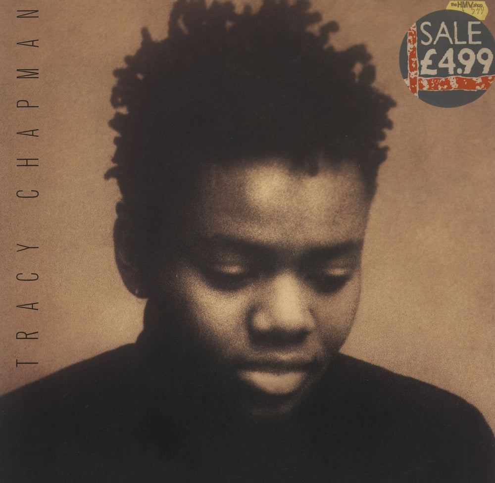 Tracy Chapman Tracy Chapman - 1st - VG UK vinyl LP album (LP record) EKT44