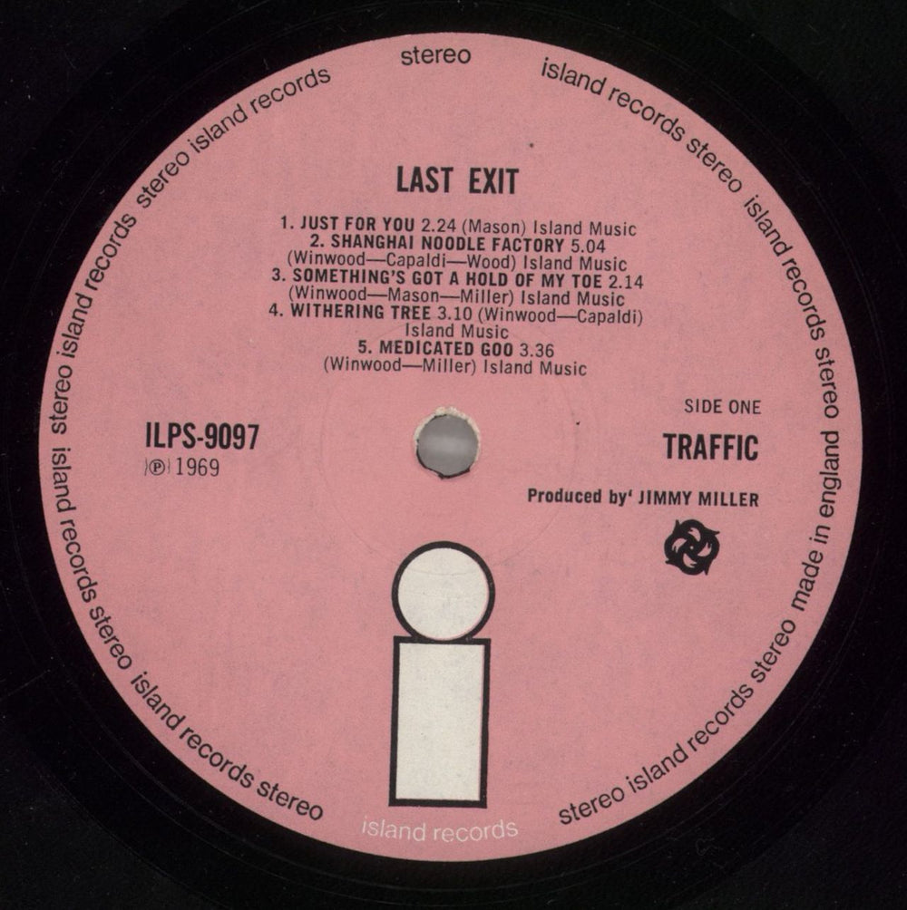 Traffic Last Exit - 2nd - VG UK vinyl LP album (LP record) TRFLPLA864530