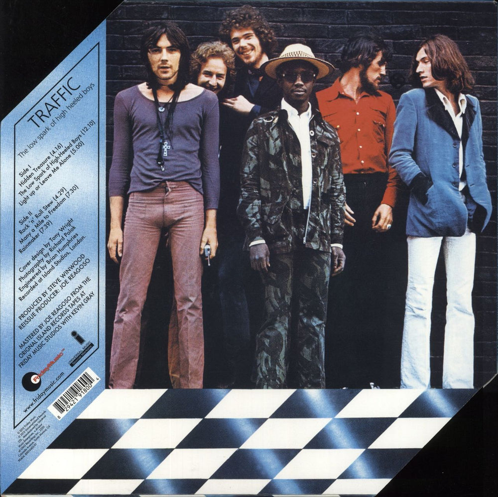 Traffic The Low Spark Of High Heeled Boys US vinyl LP album (LP record) 829421918004