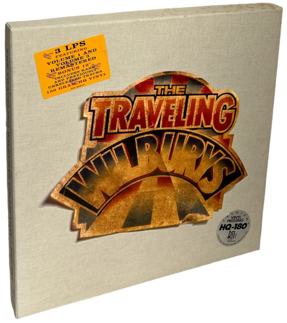 Traveling Wilburys The Traveling Wilburys Collection + Hype-Stickers US 3-LP vinyl record set (Triple LP Album) R2167868