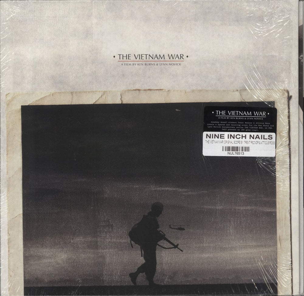 Trent Reznor The Vietnam War US 3-LP vinyl record set (Triple LP Album) B0027042-01