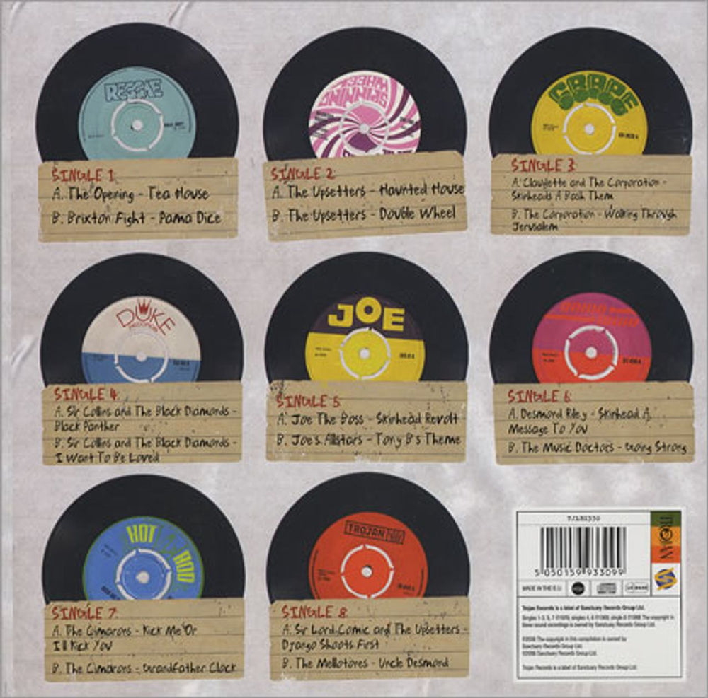 Trojan Records Haunted House: The Skinhead Reggae Boxset UK 7" vinyl single (7 inch record / 45) T0607HA380116
