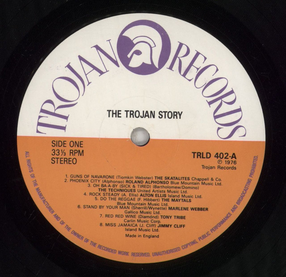 Trojan Records The Trojan Story UK 2-LP vinyl record set (Double LP Album) T062LTH553483