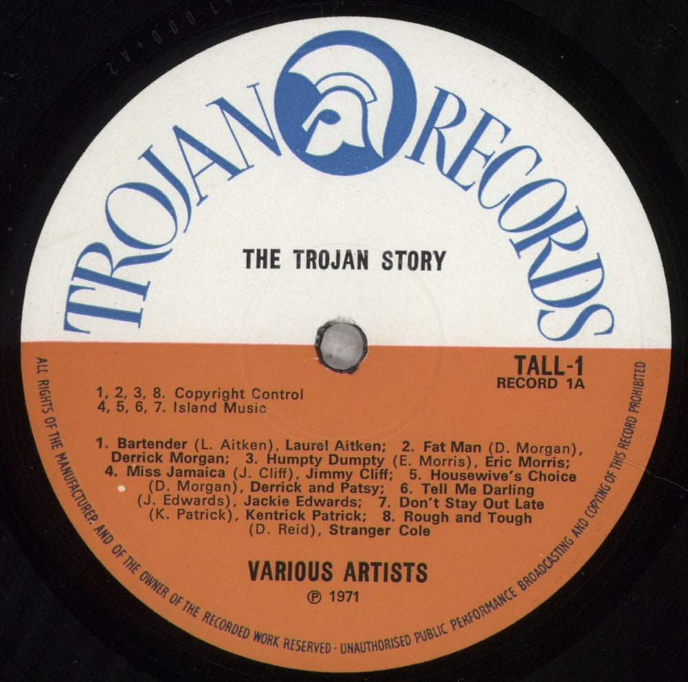 Trojan Records The Trojan Story UK 3-LP vinyl record set (Triple LP Album) T063LTH704840