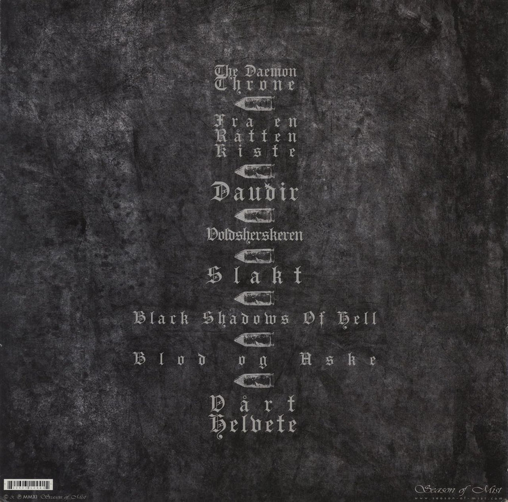 Tsjuder Legion Helvete - Clear Vinyl French vinyl LP album (LP record) 822603124415