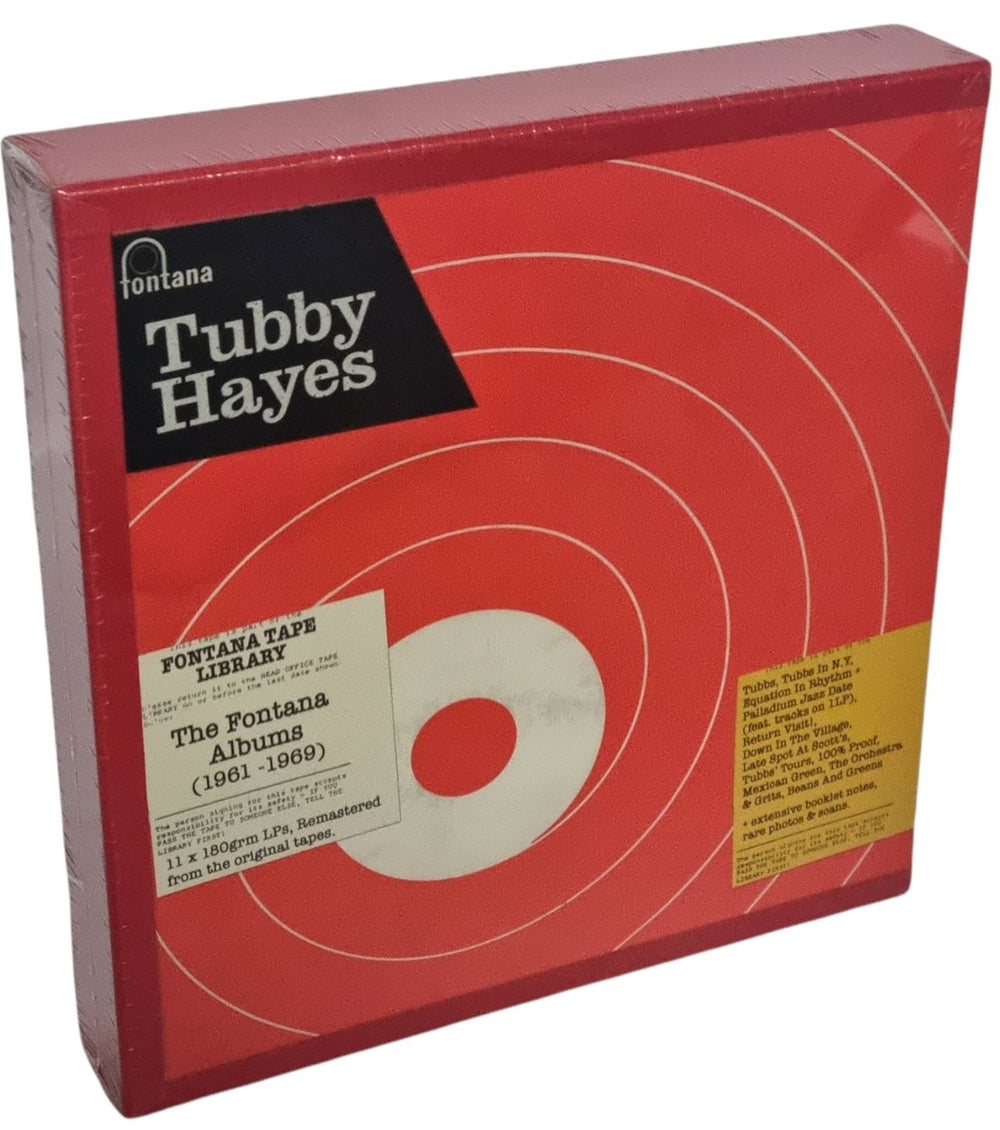 Tubby Hayes The Fontana Albums 1961-1969 UK Vinyl Box Set TH-VXTH747600